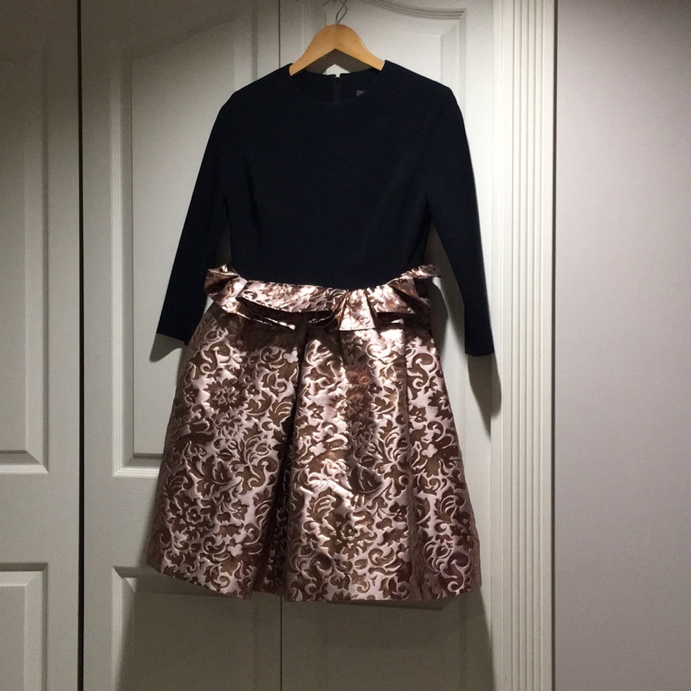 Greta Constantine Cyrus dress size M black / pink